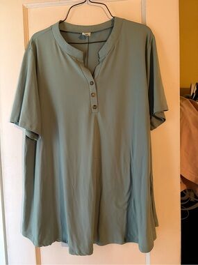Sew In Love Sage Green 3XL Tunic Top